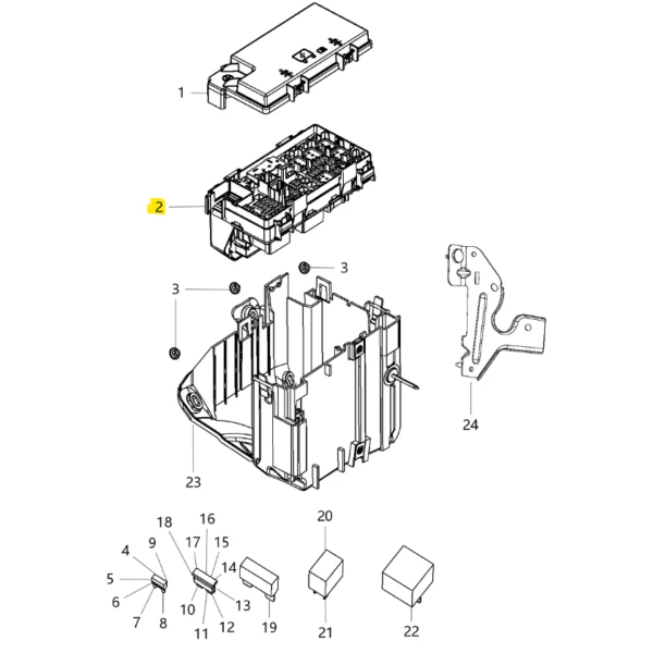 Reley de partida para jeep grand cherokee 2014 2021 5.7 v8 hemi - Reley De Partida | ClickRepuestos